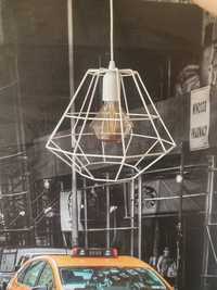 Lampa sufitowa loft+żarówka