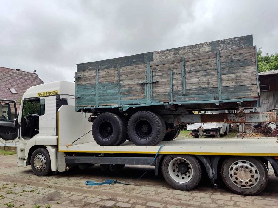 Laweta, Pomoc drogowa, Holowanie, Transport Ciągników, Maszyn 15T