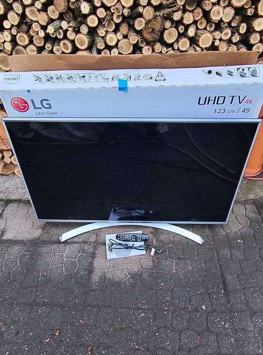Telewizor LED LG 49UJ701V 49 cali 4K UHD DVB-C, DVB-T2, DVB-S2