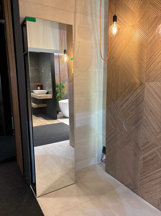 Lustro słupek Indus 50x190 Canela Oak/Black Matt 168366
