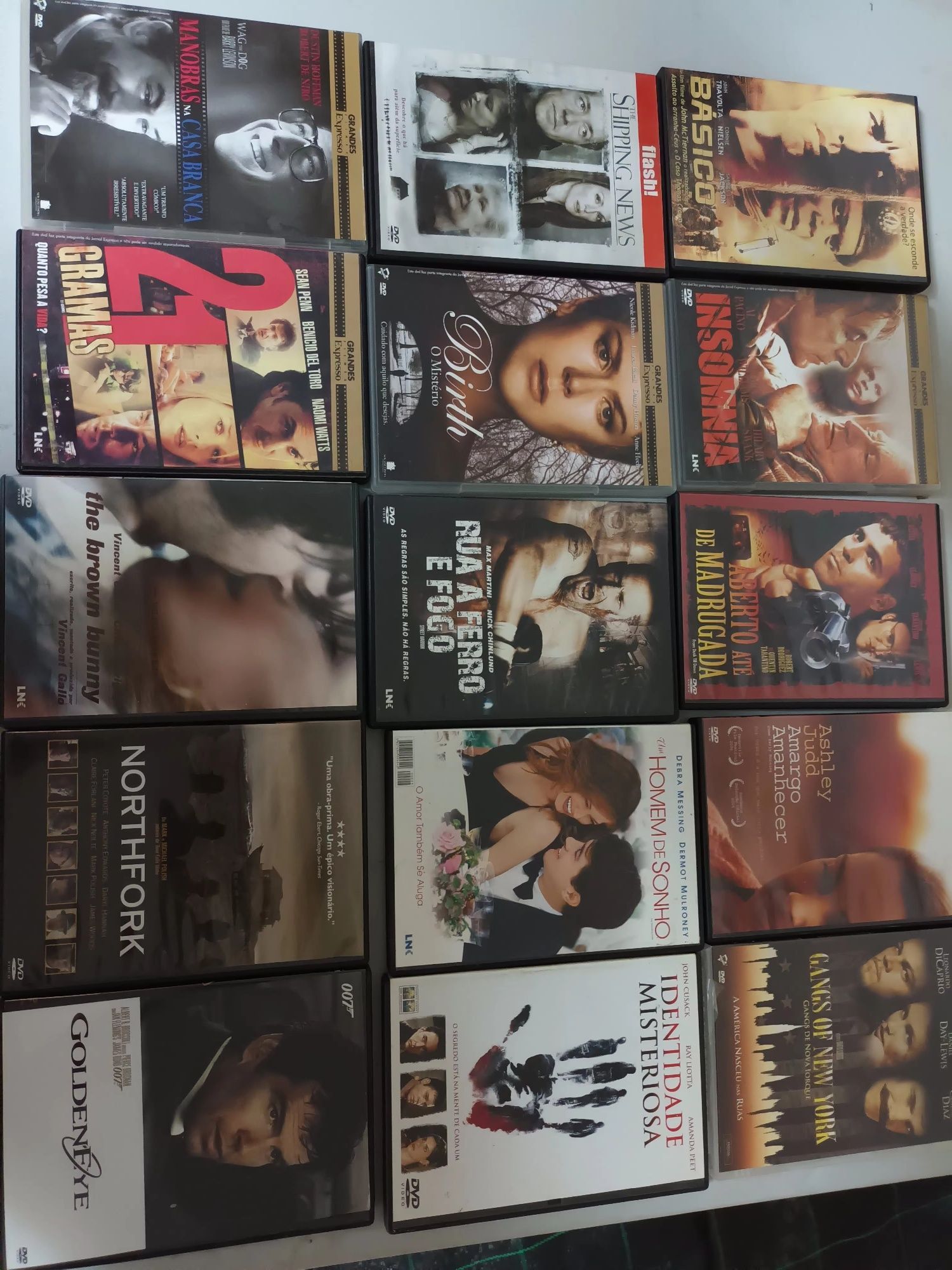 DVD'S de filmes, lotes de 45 filmes este é o lote n. 2