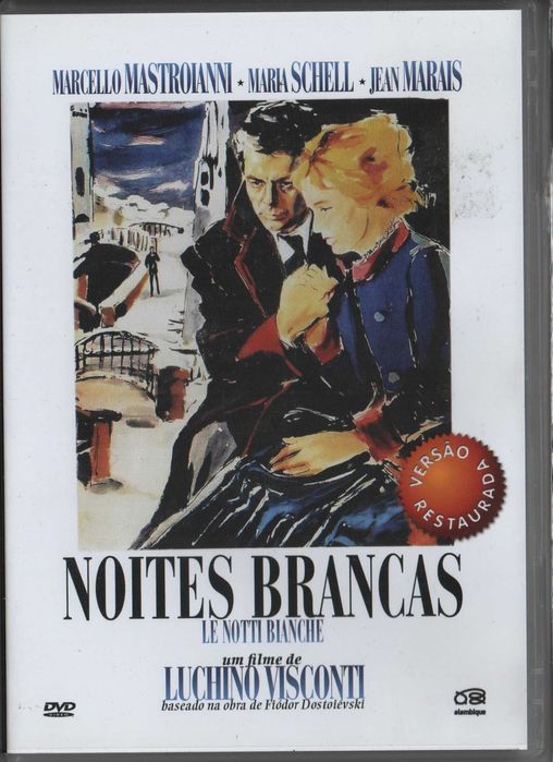 Dvd Noites Brancas - drama - Marcello Mastroianni