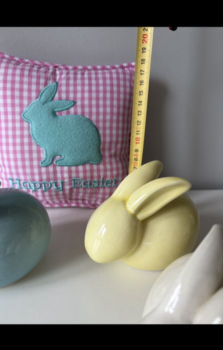Poduszka dekoracyjna zając wielkanoc easter