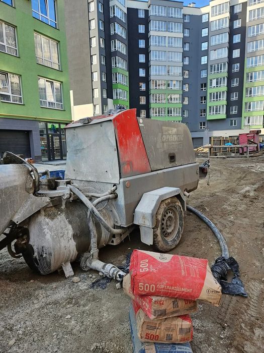 Стяжка підлоги, Напівсуха стяжка