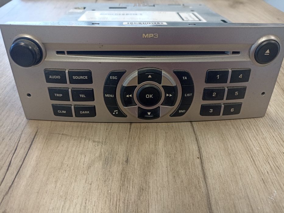Peugeot 407 Citroen C5 radio orginalne Mp3