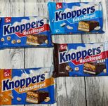 Knoppers. Батончики. 4 види