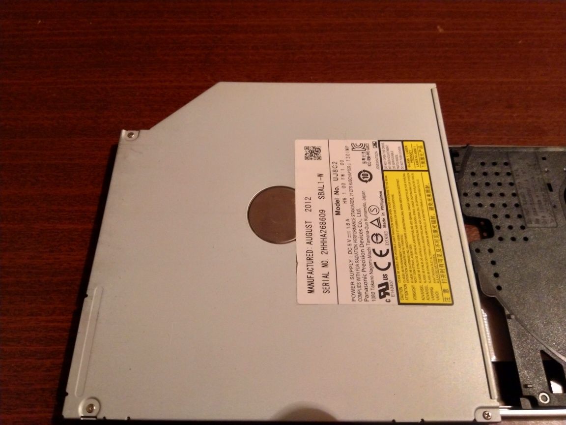 DVD привод 9.5 mm для ультрабука,ноутбука.