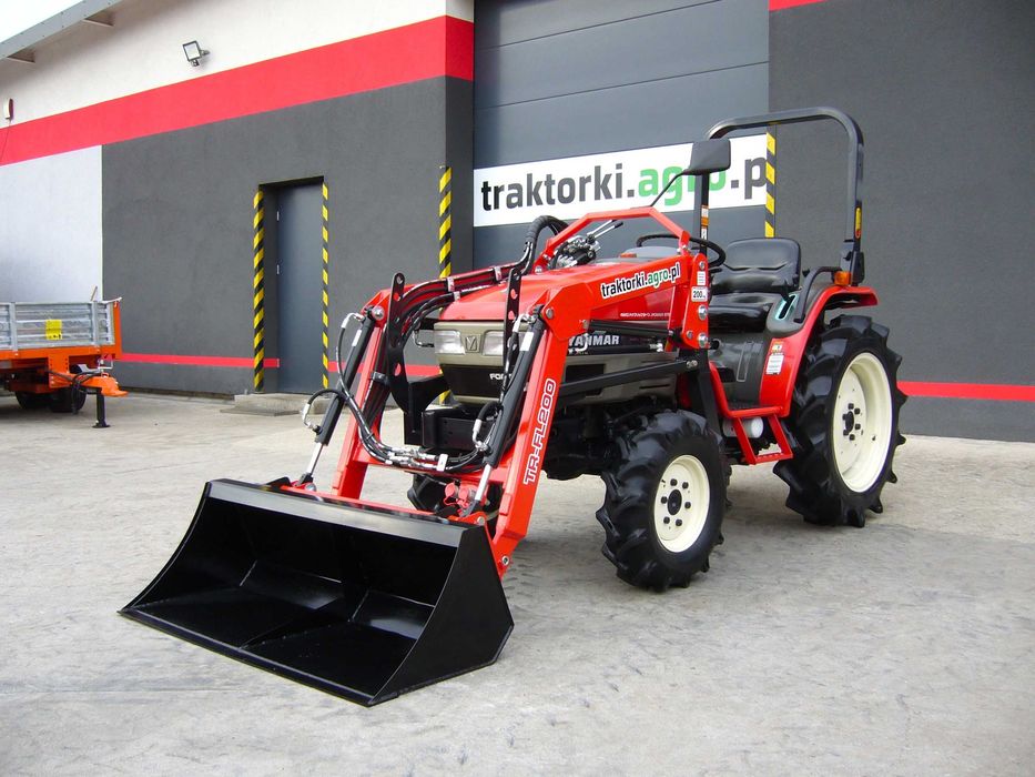 Traktorek Mini Ciągnik Ogrodniczy YANMAR F190 TUR 19KM traktorkiagropl