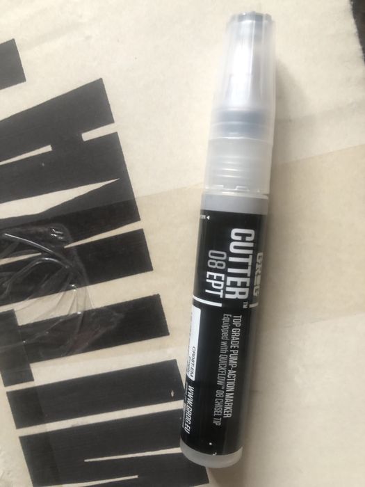 Маркер для граффити пустой Grog Cutter 8mm