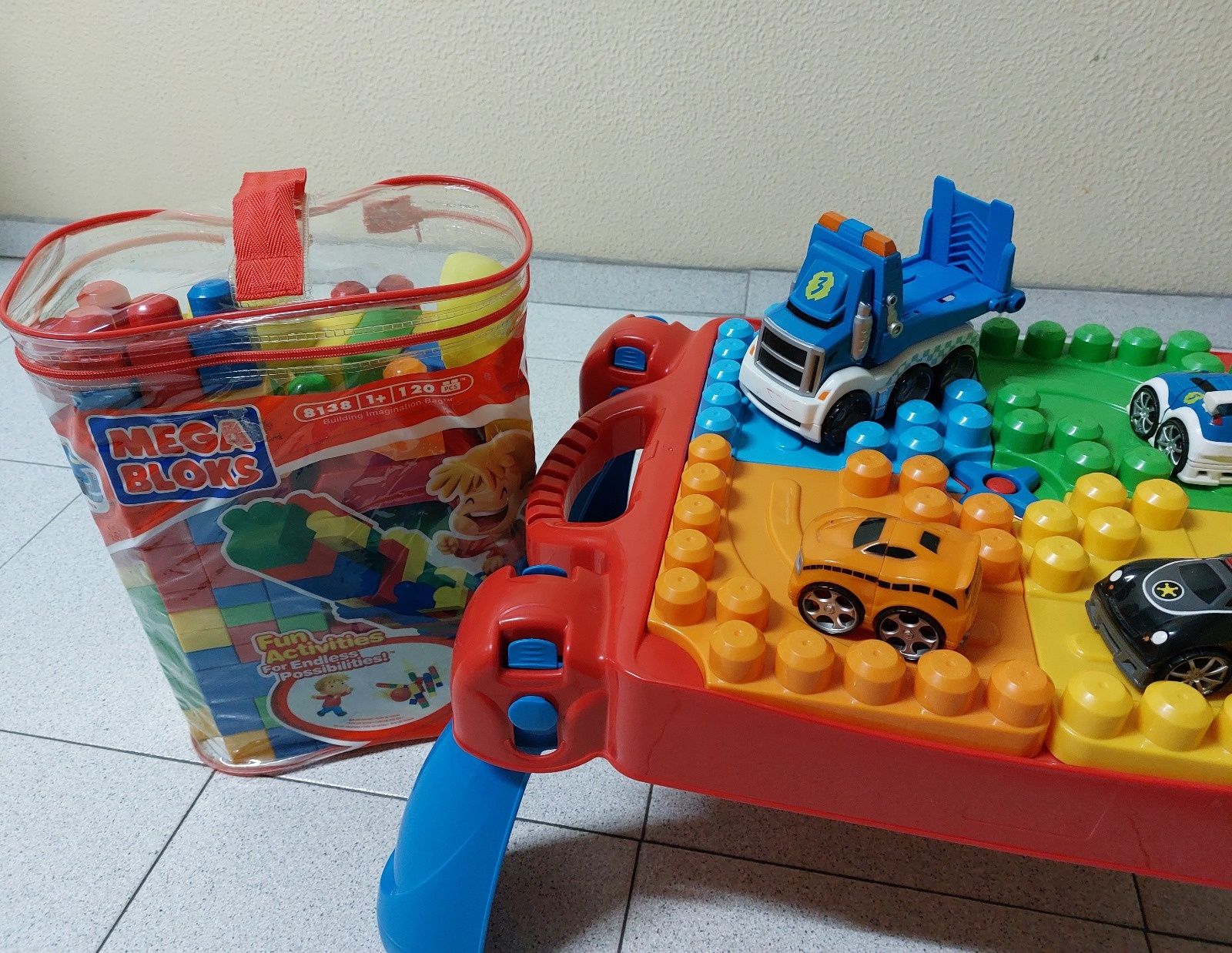 Peças de construção tipo Lego da Megablocks