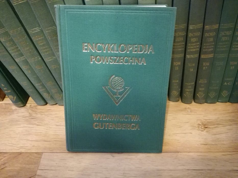 Sprzedam 23 tomy encyklopedii Gutenberga plus 1 tom encyklop Geografii