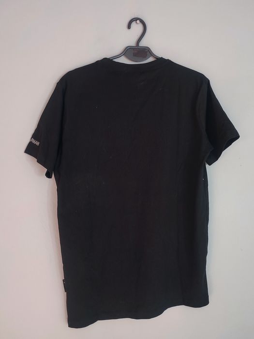 Czarny t-shirt męski z metką Emporio Armani 100% bawełna