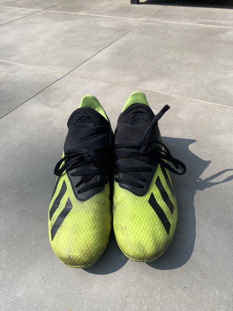 Buty piłkarskie korki adidas zielone