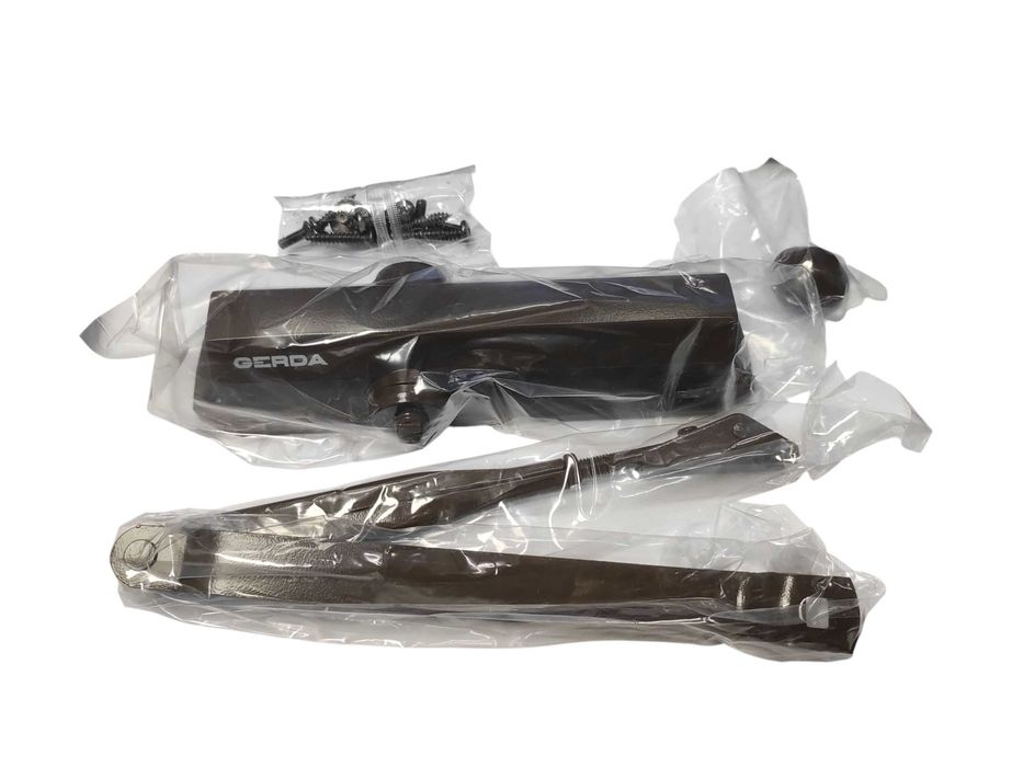 Jak Nowy Samozamykacz Drzwiowy Gerda gd1000 brązowy 85 kg