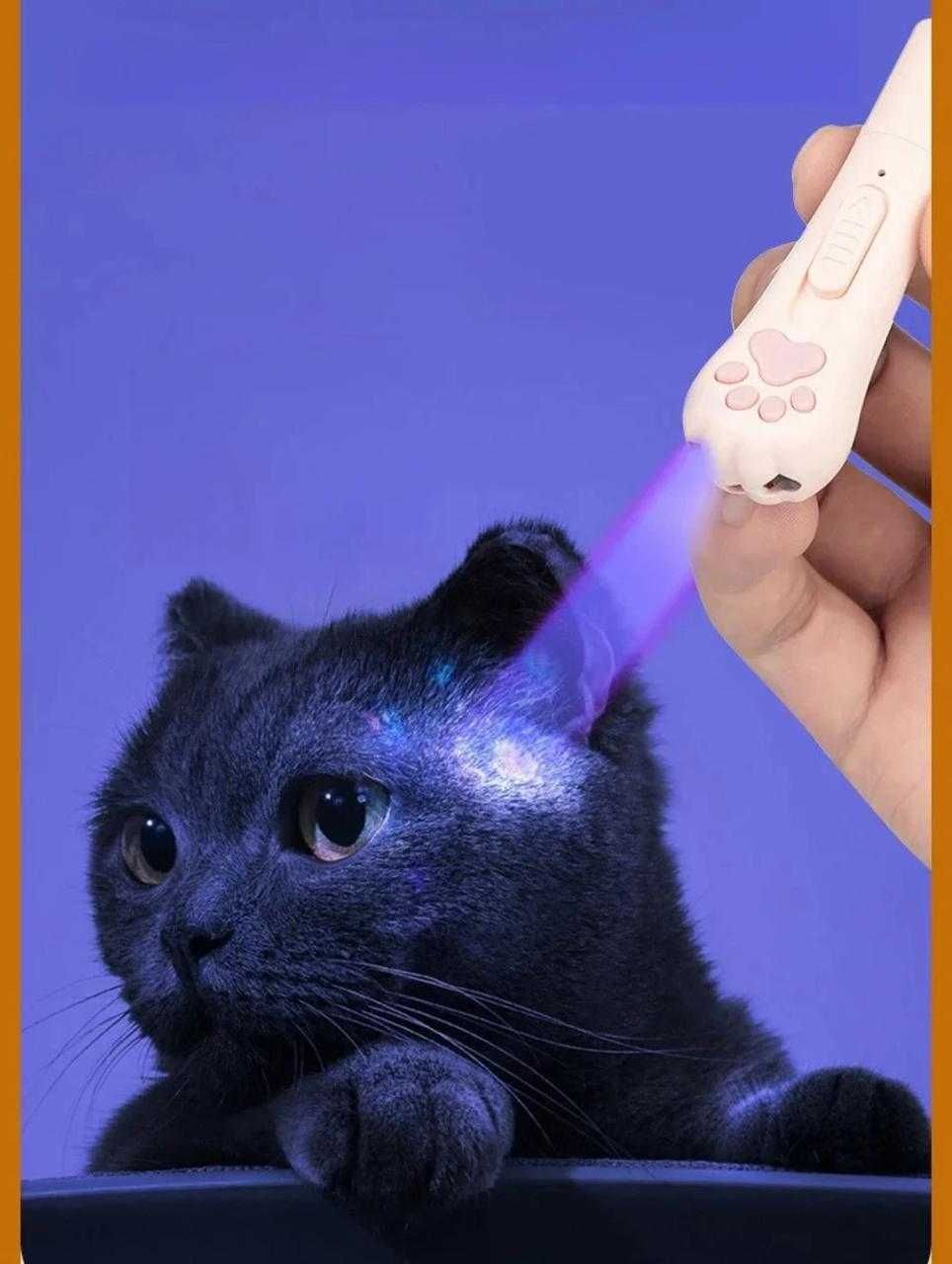 Багатофункціональна лазерна ручка для котів з USB-зарядкою — 5 в 1