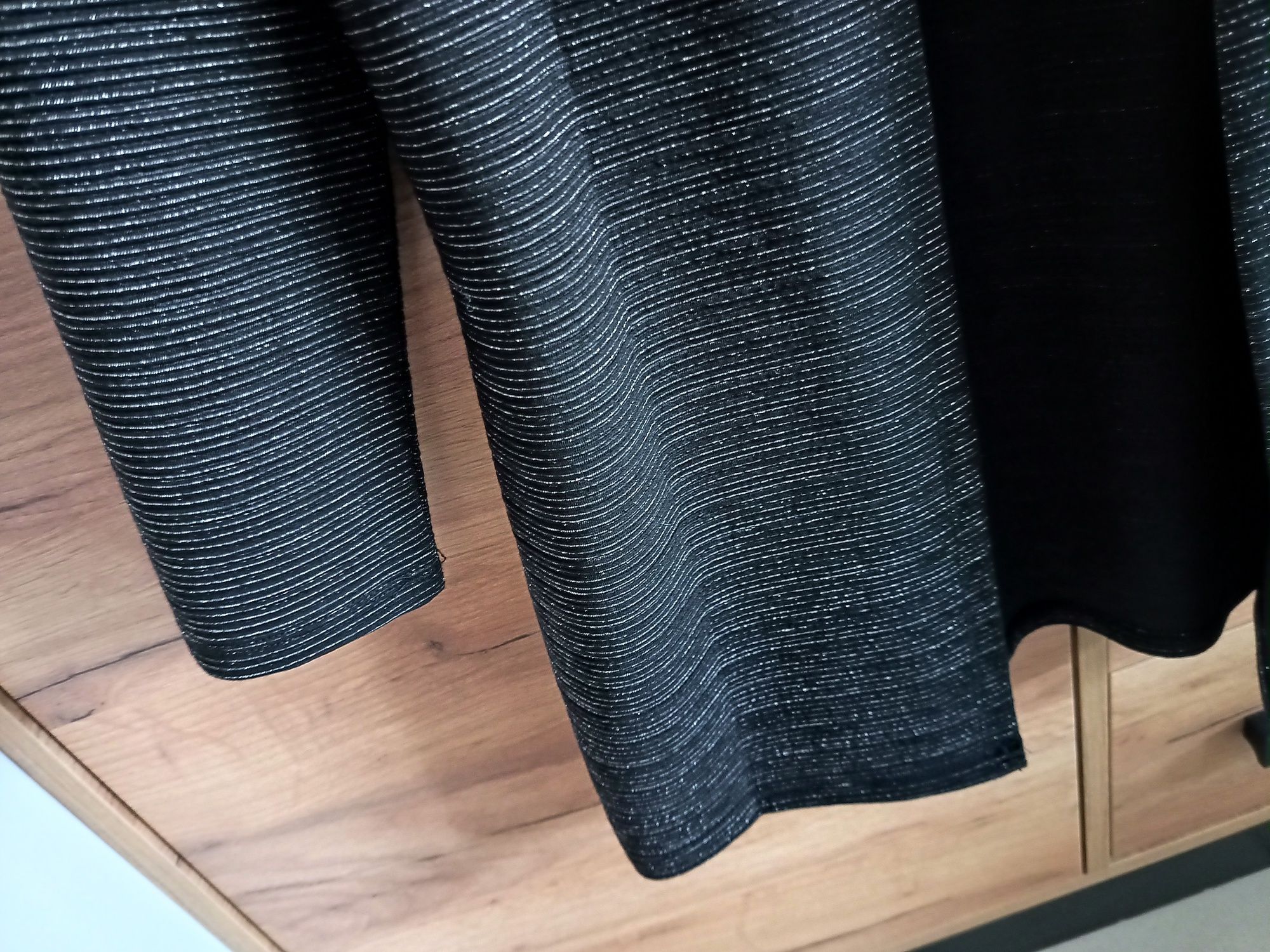 Only narzutka żakiet czarny srebrny elegancki S/M