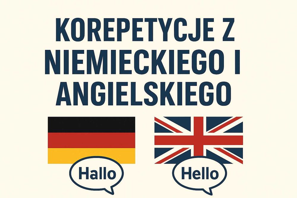 Korepetycje - Niemiecki i Angielski - Przygotowanie Do Egzaminów