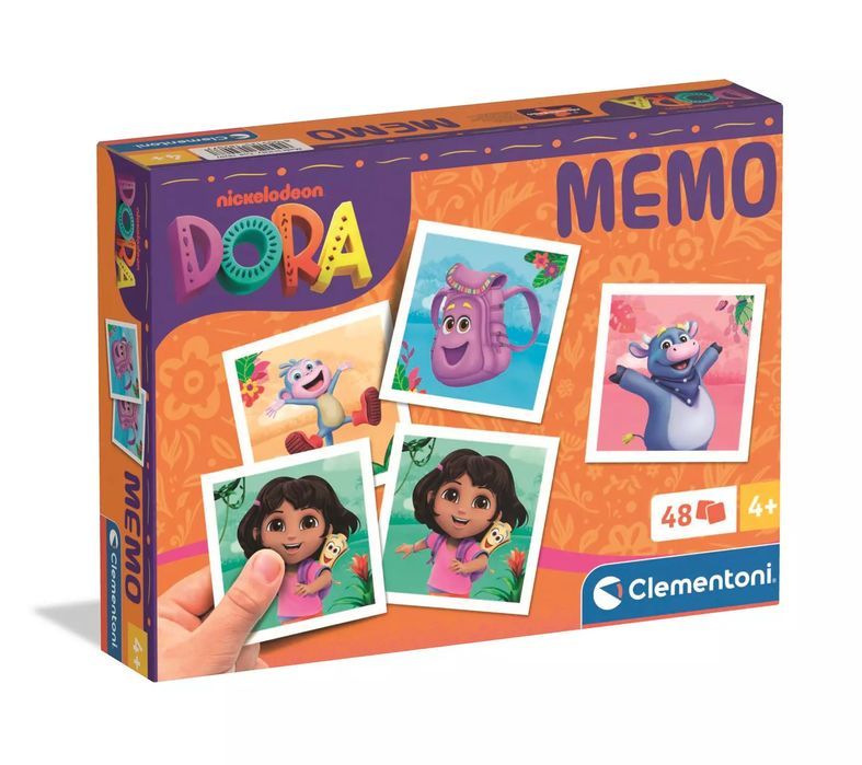 Gra Memo Dora 18207. Clementoni. Nowy Produkt