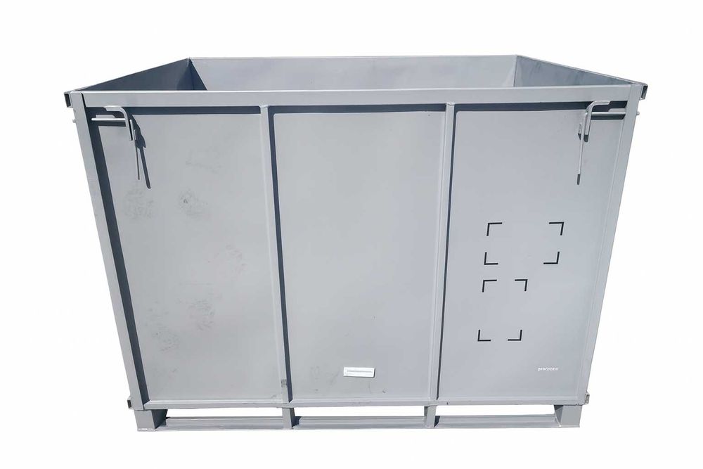 Skrzynia metalowa , skrzynia paletowa, girttbox, skrzynia na zboże.