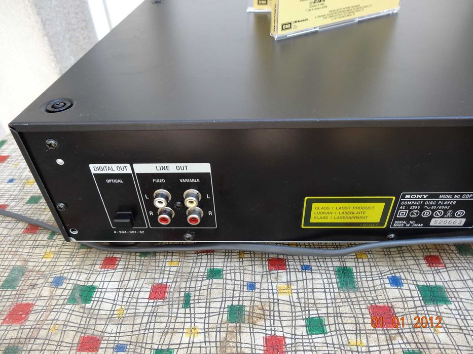 Sony CDP-990 Aúdio Hi-Fi