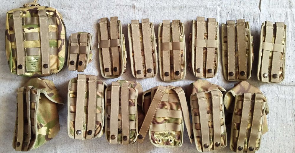 Подсумки британские MTP (аптечка, утилитарные, магазинные, гранатные)