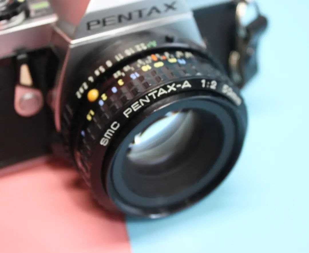 Фотокамера Pentax ME + Обєктив SMC Pentax - A 50mm f/2