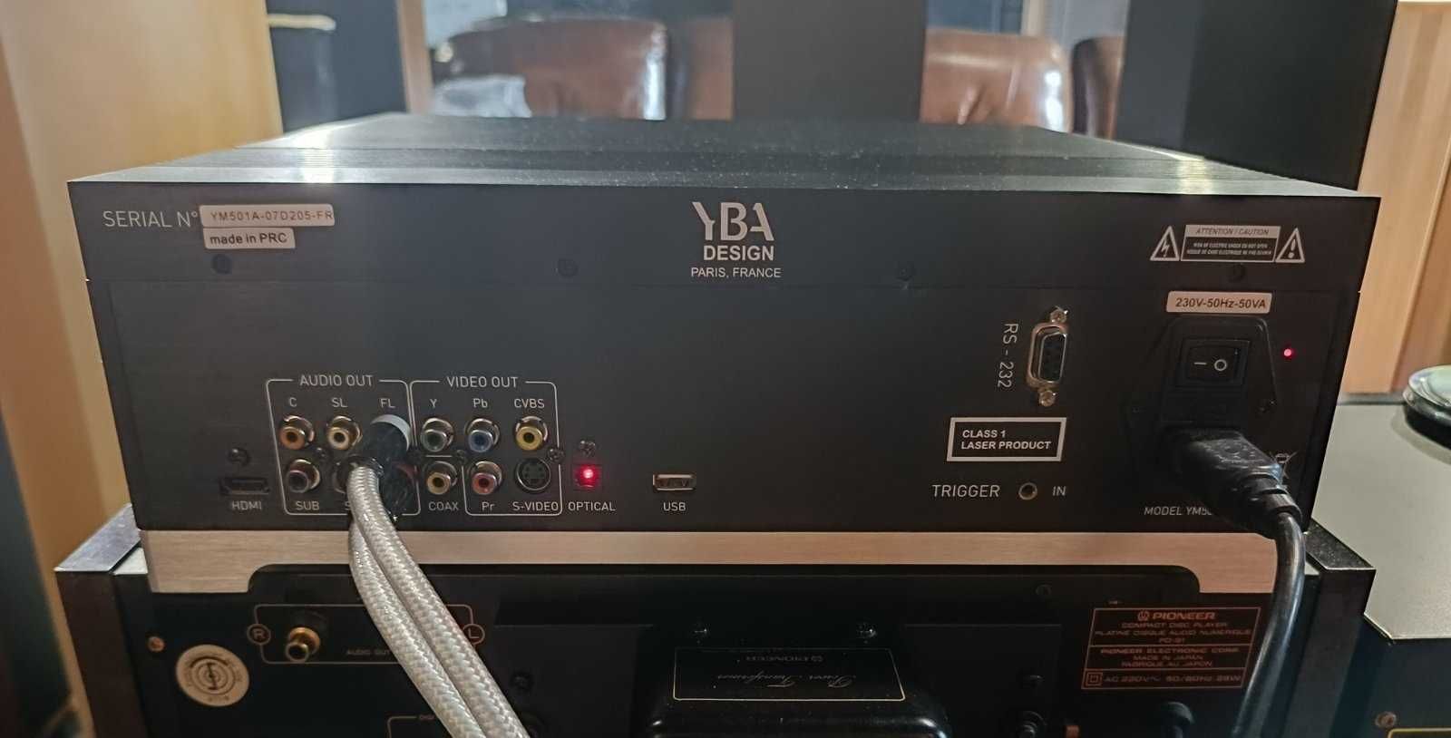 YBA design ya501a програвач CD Hi-END France