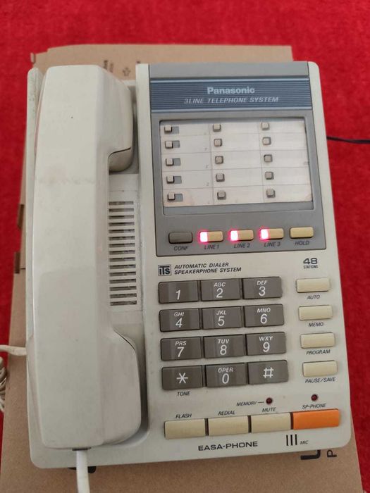 Panasonic KX-T 3170 3 liniowy (wyjątkowy) z zasilaczem. Okazja!