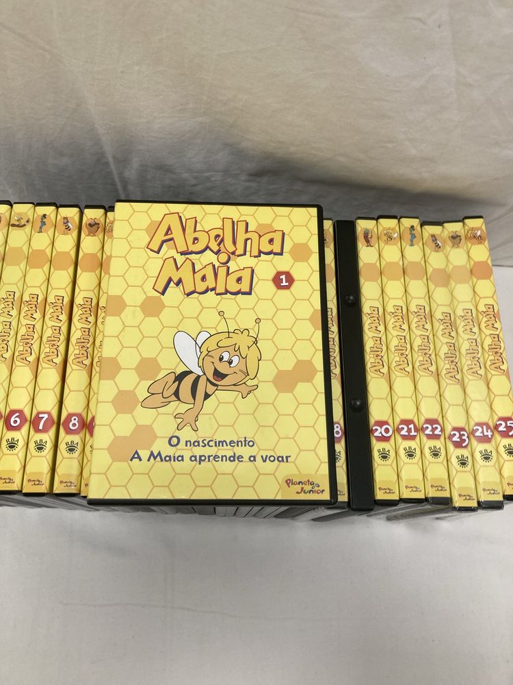 Lote 25 Dvd’s Abelha Maia