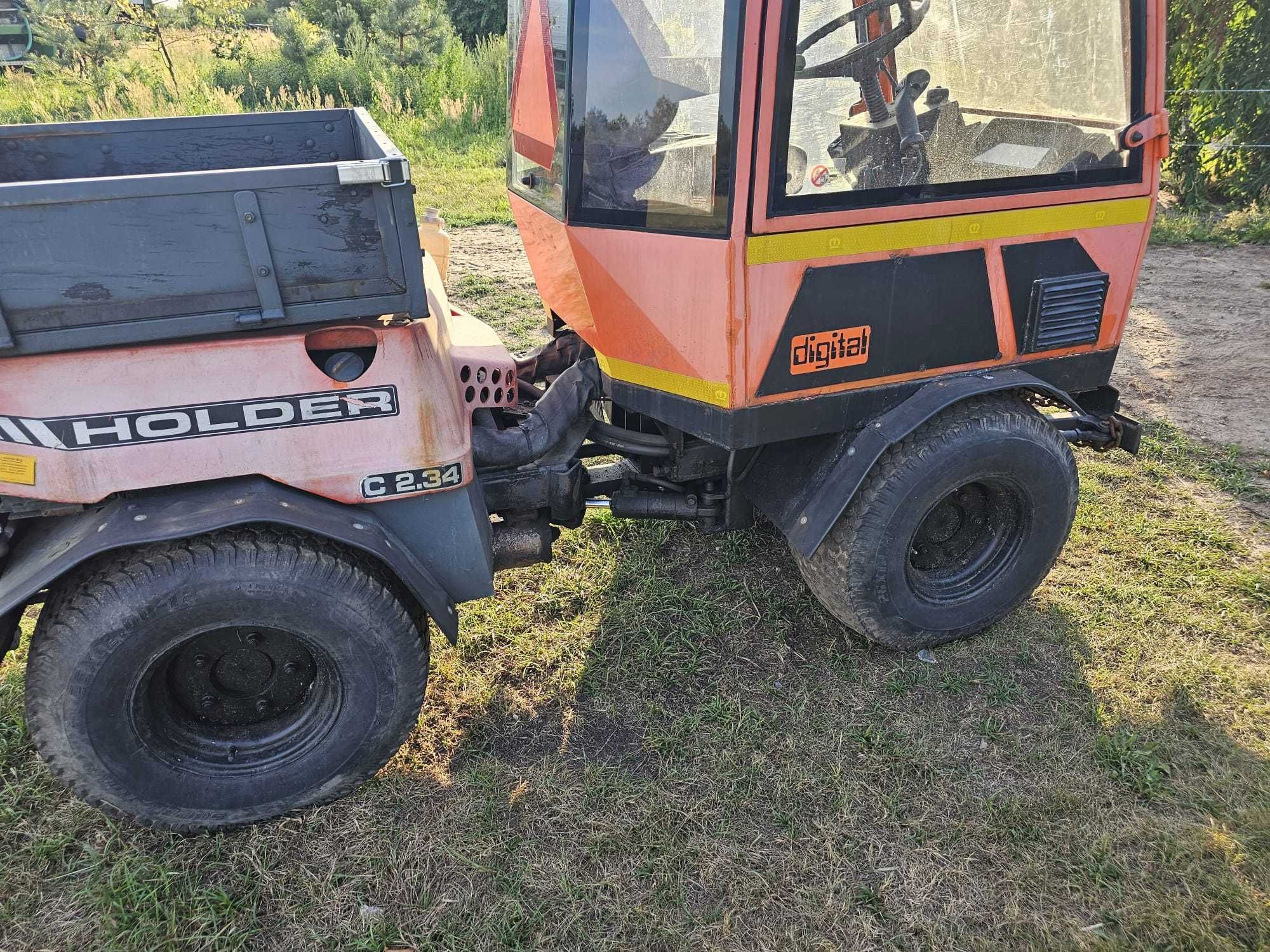 Holder C 2.34 traktorek komunalny używany ciągnik pojazd komunalny