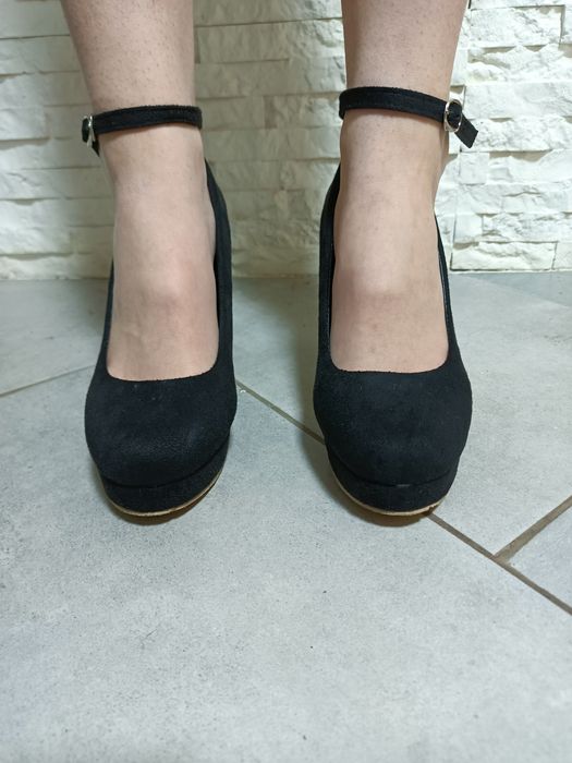 Buty na wysokim obcasie