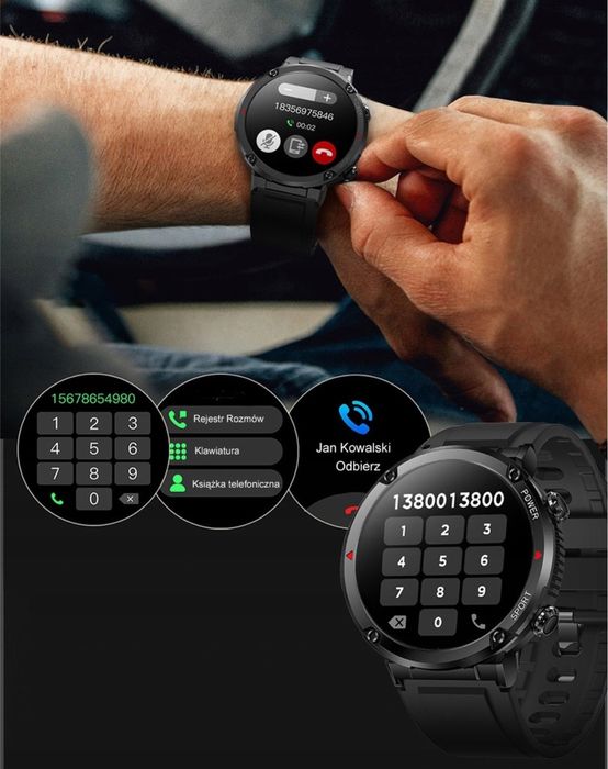 Smartwatch meega pancerny