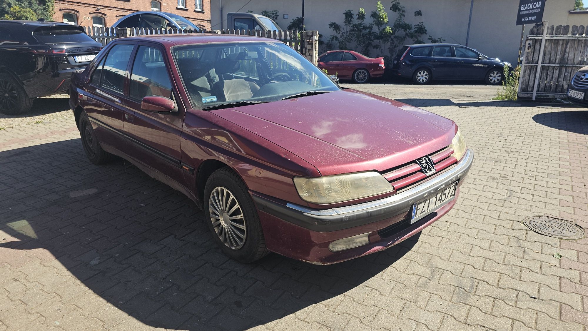 Peugot 605 2.0Turbo 150KM zamiana za motor