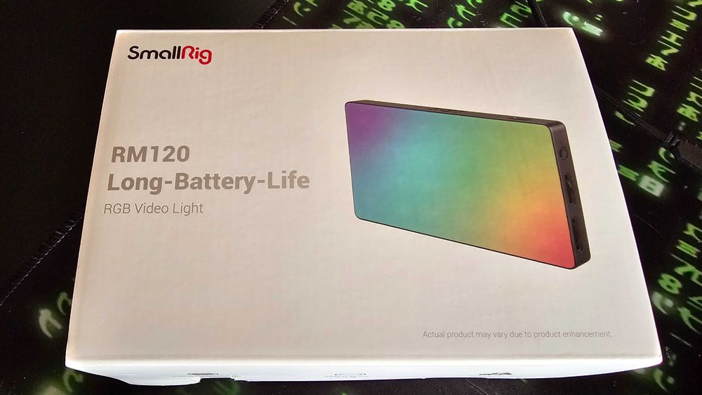 SmallRig RM120 - Luz LED para Vídeo e Fotos / Caixa de Leds