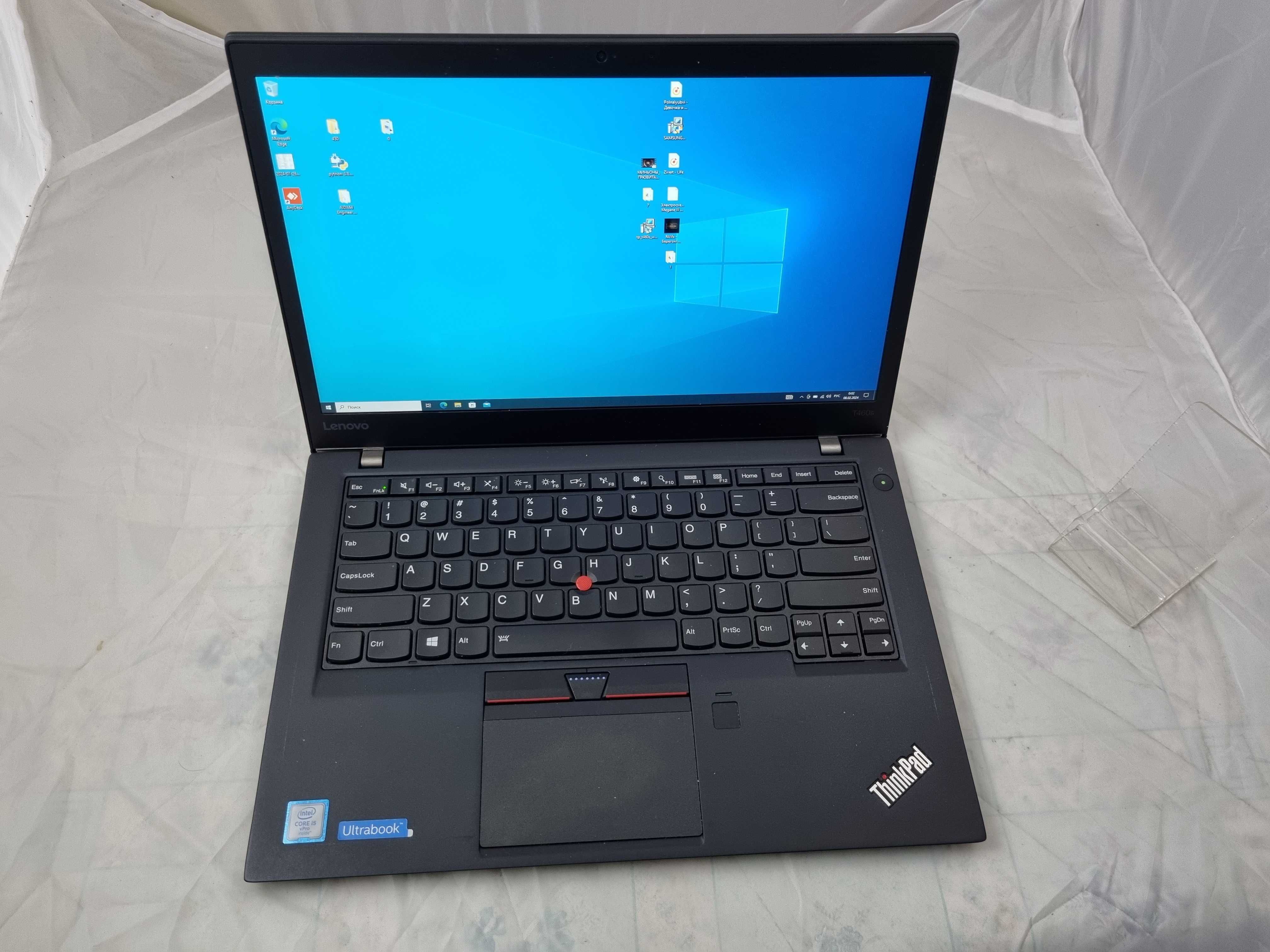 Ноутбук Lenovo ThinkPad T460s, i5-6300U, 8Gb/128Gb ssd