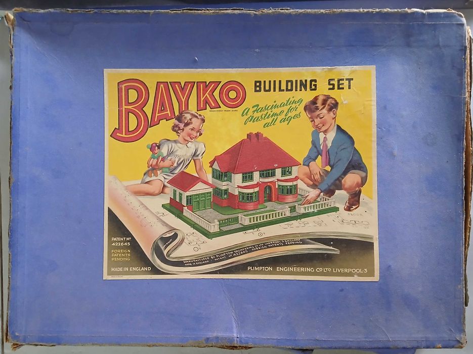Bayko buiding set 1953 Conjunto de construção