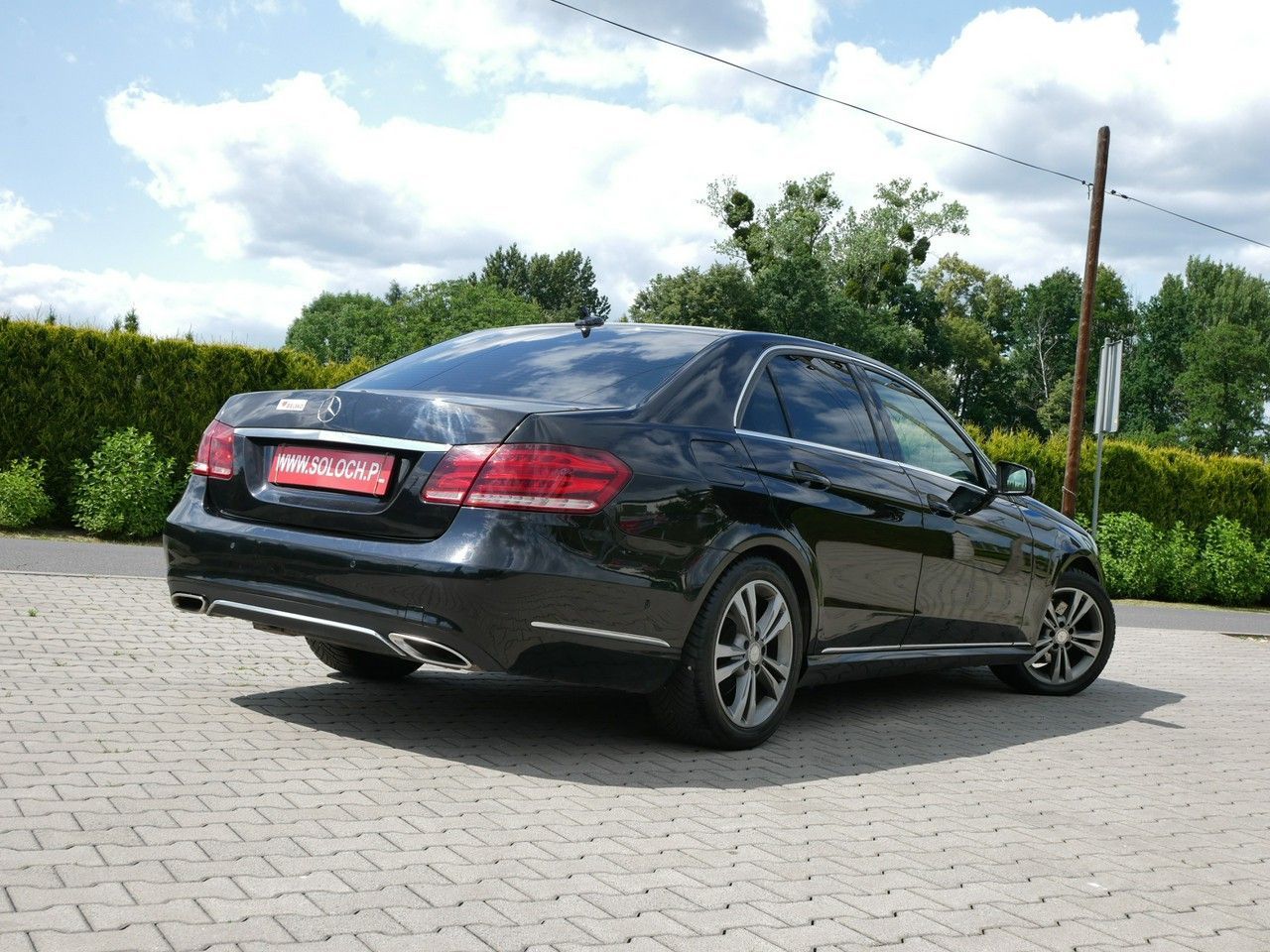 Mercedes-Benz Klasa E 2.15D BTec Hybrid 231KM [Eu5] Sedan -Automat -Skóra -Navi -Full LED