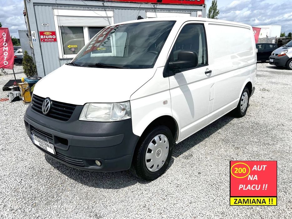Volkswagen transporter  ZAMIANA, 3 osobowy, Klima, Fajny Stan, T5