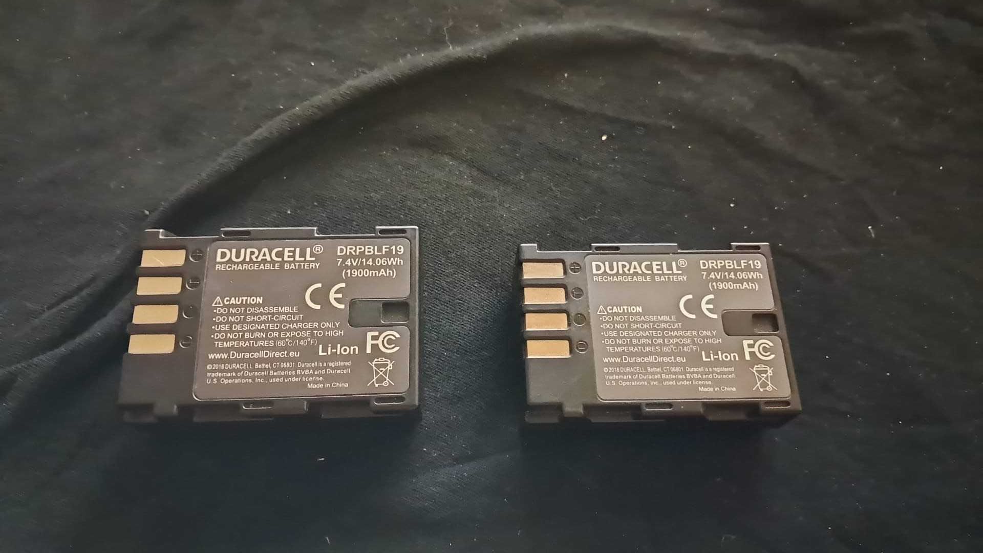 Baterias Duracell - Panasonic DMW-BLF19 (GH3/ GH4/ GH5)