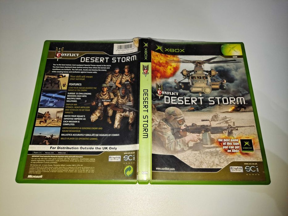Opakowanie z Conflict Desert Storm [Brak gry!] - Xbox