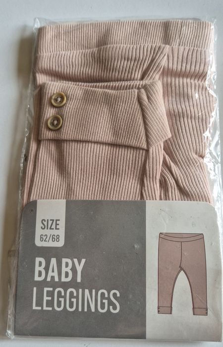 Leginsy spodenki dziecięce 62/68