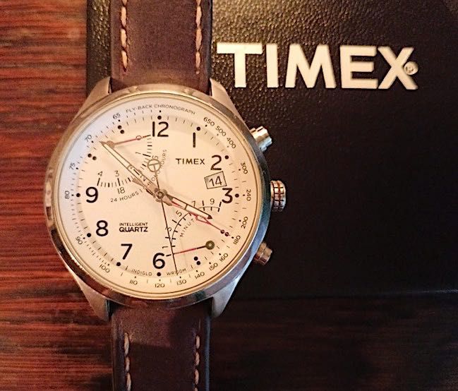 Zegarek męski Timex Quartz Chronograph + Gratis