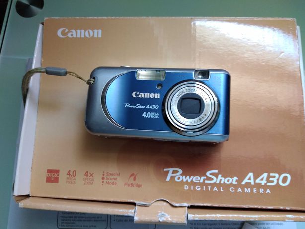 Máquina fotográfica digital *Canon PowerShot A430*