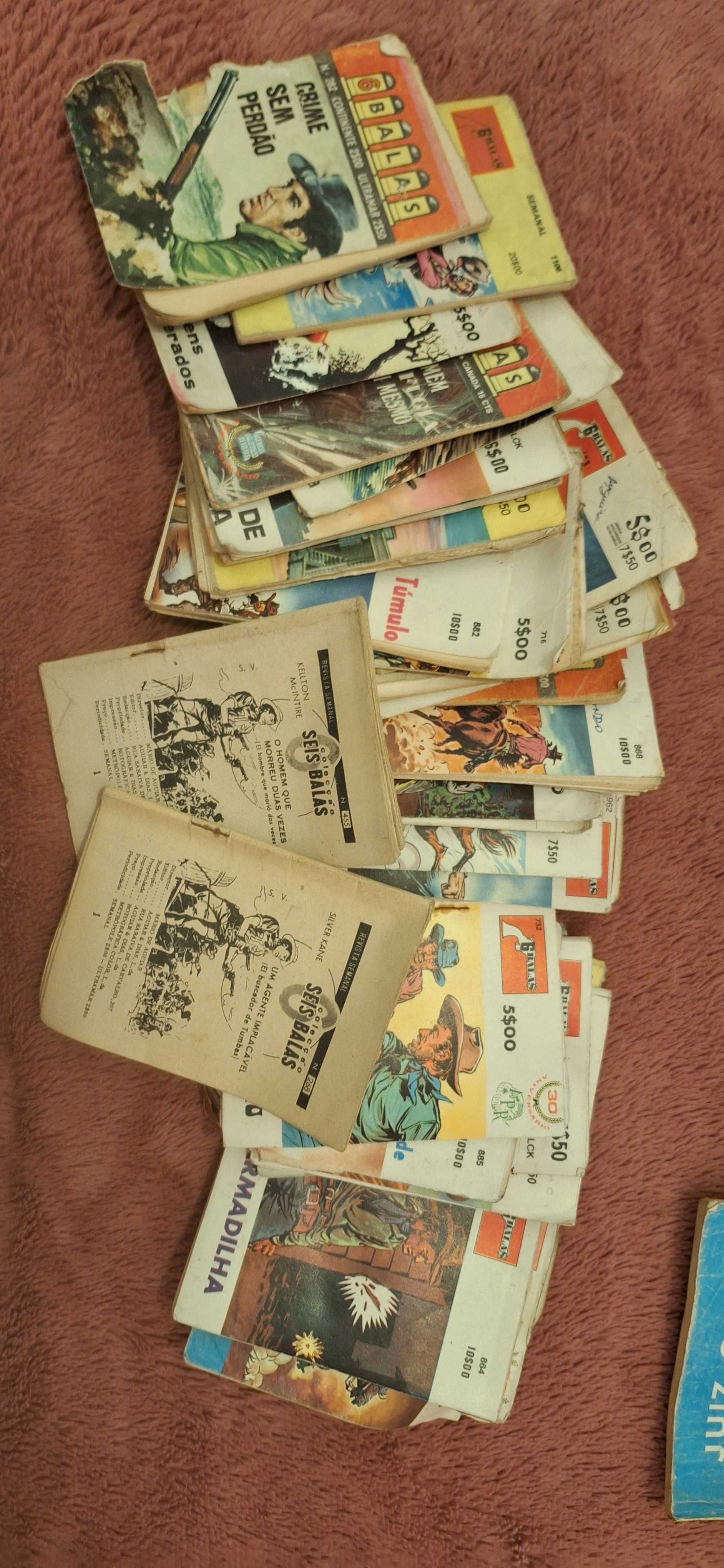 Coleção de 30 livros 6balas