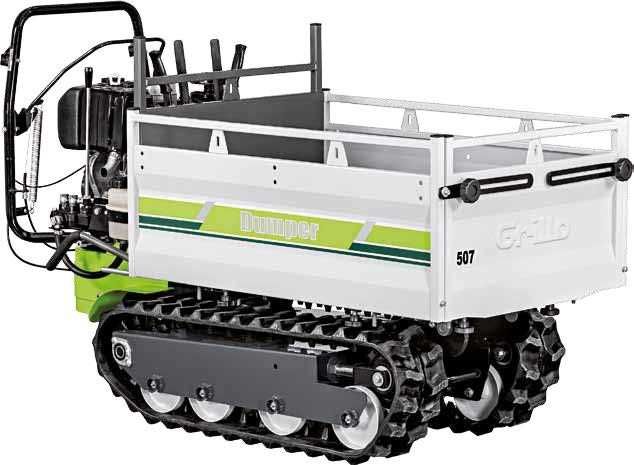 Miniwywrotka wozidło Grillo Dumper 507