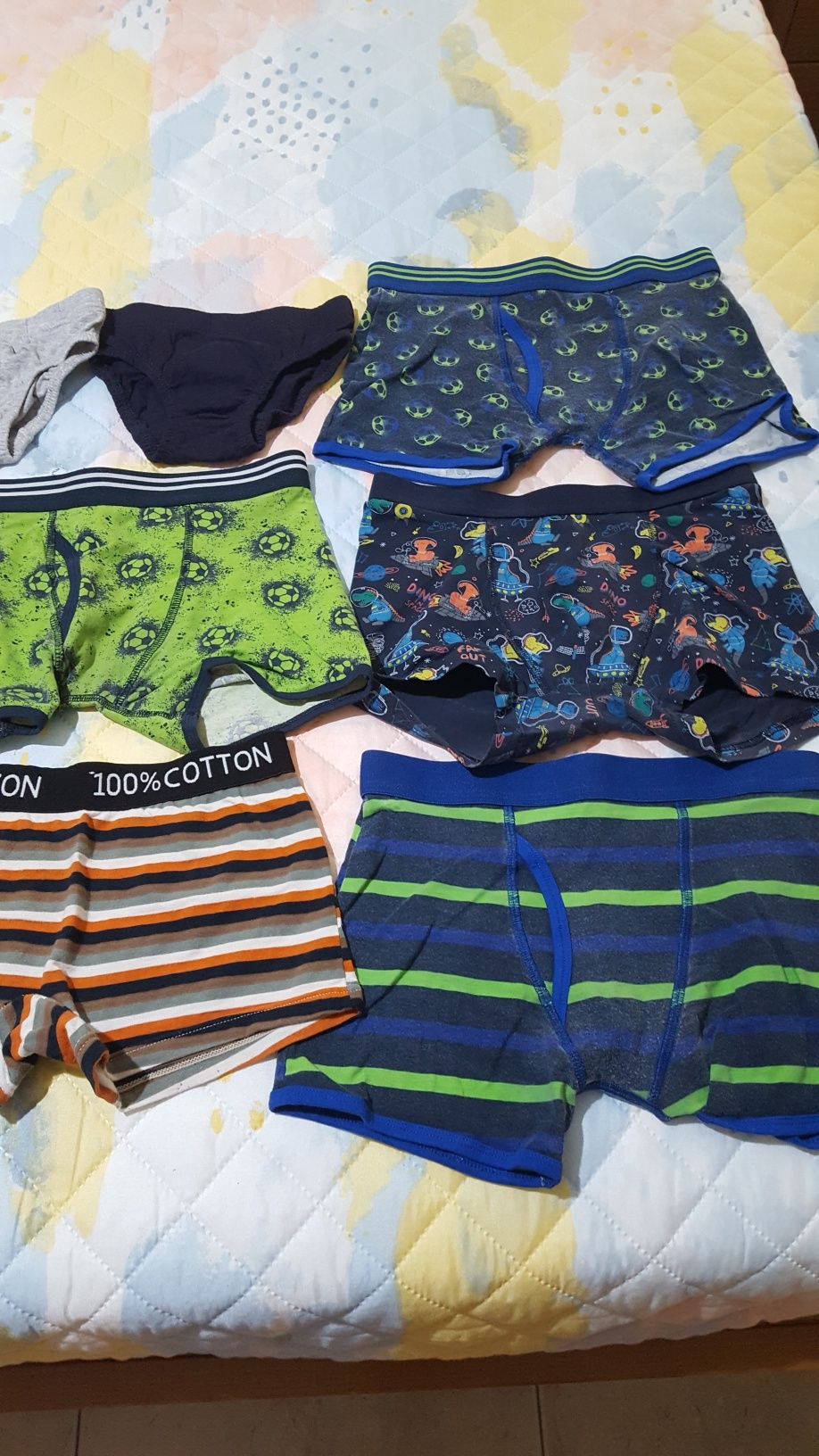 Conjunto de boxers tamanho 5 anos