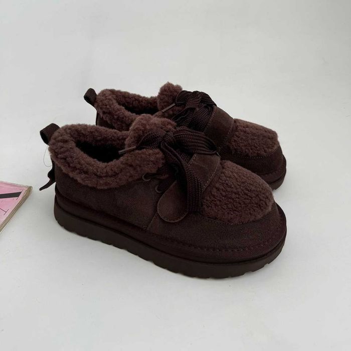 Жіночі зимові уггі-лофери на платформі (36-41) Черевики зимові