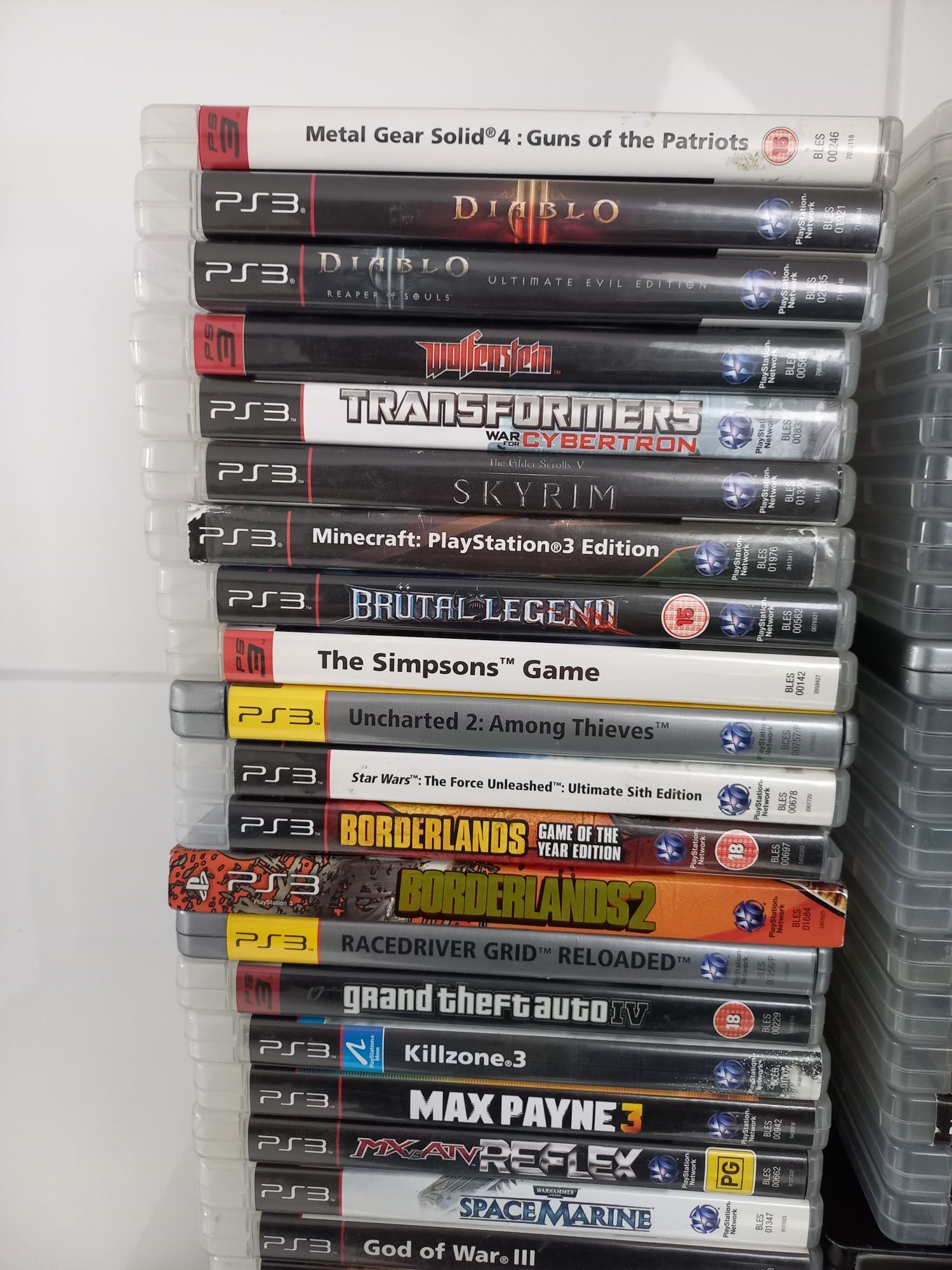 Zestaw pakiet gier gry na ps3 playstation 3