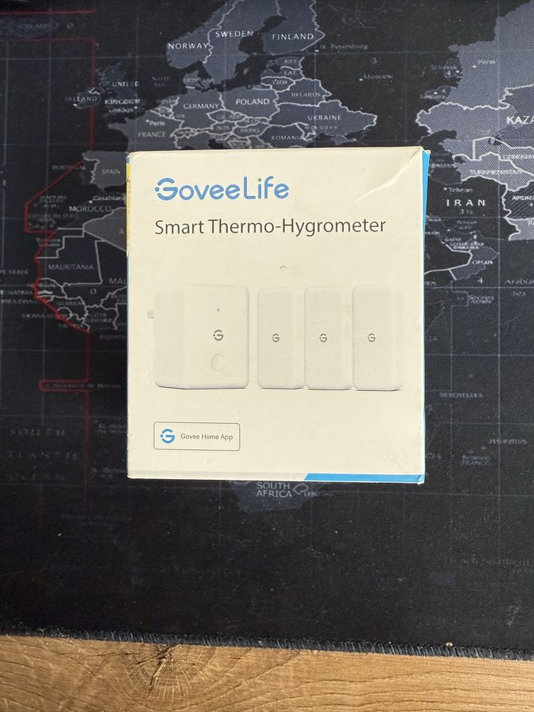 Termometry i higrometry GoveeLife 3szt H5151 WiFi z bramką H5100 BIAŁE