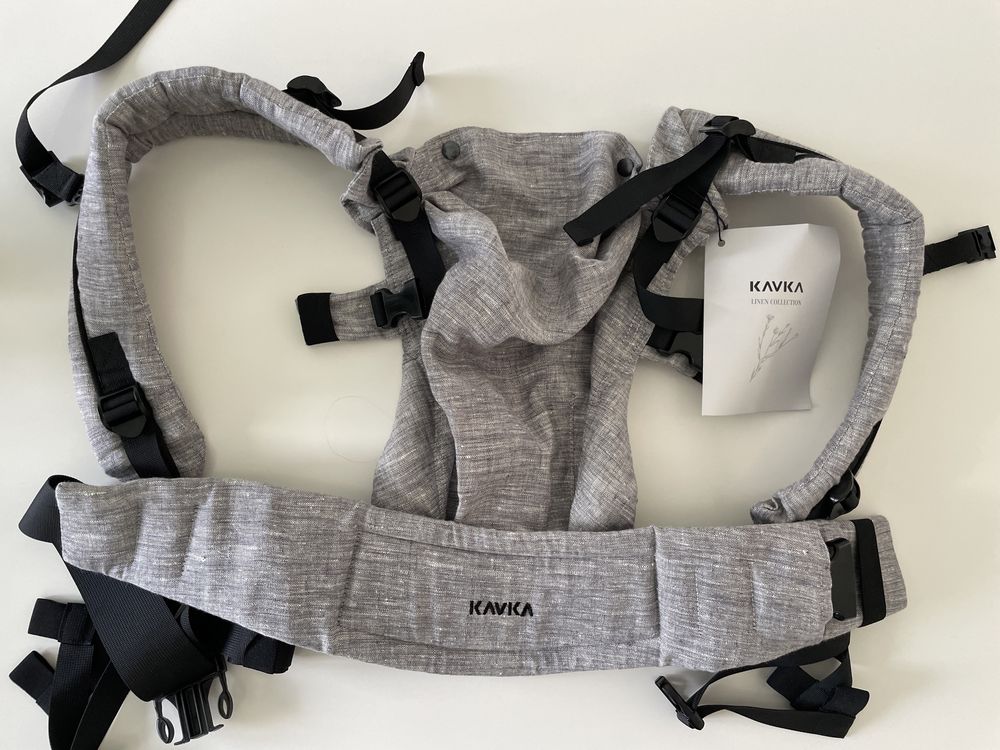 Kavka Multi Age PRO – nosidełko regulowane Ferrata Linen